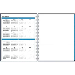 Academic Planners|Blue Sky 2024-2025 Collegiate Navy 8.5
