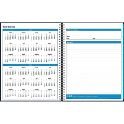 Academic Planners|Blue Sky 2024-2025 Collegiate Navy 8.5