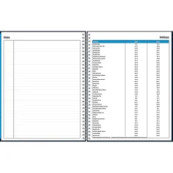 Academic Planners|Blue Sky 2024-2025 Collegiate Navy 8.5