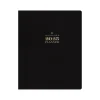 2025 Planners|Blue Sky 2025 Day Designer 8" x 10" Weekly & Monthly Planner, Faux Leather Cover, Black (148125)