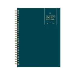 2025 Planners|Blue Sky 2025 Day Designer 5.88" x 8.63" Weekly & Monthly Planner, Plastic Cover, Peacock Blue (152221)