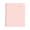 Academic Planners|Blue Sky 2024-2025 Day Designer Blush 8.5" x 11" Academic Weekly & Monthly Planner, Plastic Cover, Pink (144859)