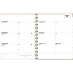 2025 Planners|Blue Sky 2025 Day Designer Breeze 8.5" x 11" Weekly Planner, Plastic Cover, Multicolor (148123)