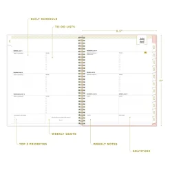 Academic Planners|Blue Sky 2024-2025 Day Designer Casa Bella 8.5