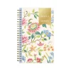 Academic Planners|Blue Sky 2024-2025 Day Designer Climbing Floral Blush 5" x 8" Academic Weekly & Monthly Planner, Plastic Cover, Multicolor