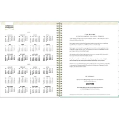 Academic Planners|Blue Sky 2024-2025 Day Designer Flower Field Mint 8.5