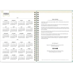 Academic Planners|Blue Sky 2024-2025 Day Designer Flower Field Mint 5.88