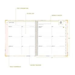Academic Planners|Blue Sky 2024-2025 Day Designer In Bloom 8