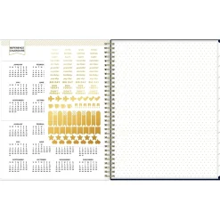 2025 Planners|Blue Sky 2025 Day Designer Peyton Navy 8.5