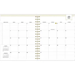 Academic Planners|Blue Sky 2024-2025 Day Designer Rugby Stripe 8