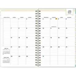 Academic Planners|Blue Sky 2024-2025 Day Designer Secret Garden Mint 5