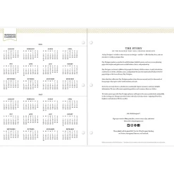 Academic Planners|Blue Sky 2024-2025 Day Designer Spotty Small Gold 8.5