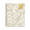 2025 Planners|Blue Sky 2025 Day Designer Tess 8.5" x 11" Weekly Planner, Plastic Cover, Tan/Off-White (148144)