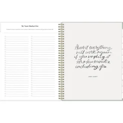 2025 Planners|Blue Sky 2025 Day Designer The Everygirl Tuberose 8.5