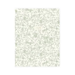 2025 Planners|Blue Sky 2025 Effine 8.5" x 11" Monthly Planner, Plastic Cover, Green (147940)