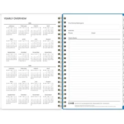 Academic Planners|Blue Sky 2024-2025 Flower Date 5