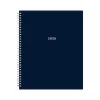 2025 Planners|Blue Sky 2025 Harbour 8.5" x 11" Weekly & Monthly Planner, Plastic Cover, Navy (148240)
