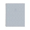 2025 Planners|Blue Sky 2025 inkWELL Press Chevy Fog 8.5" x 11" Weekly & Monthly Planner, Plastic Cover, Gray/White (147980)