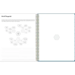 Academic Planners|Blue Sky 2024-2025 Ivory Paper Co Davina 8.5