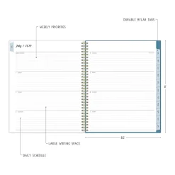 Academic Planners|Blue Sky 2024-2025 Ivory Paper Co Davina 8.5