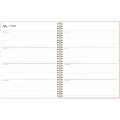 Academic Planners|Blue Sky 2024-2025 Ivory Paper Co Sammi 8.5" x 11" Academic Weekly & Monthly Planner, Plastic Cover, Multicolor (146874)