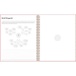 Academic Planners|Blue Sky 2024-2025 Ivory Paper Co Flamingo Pink 8