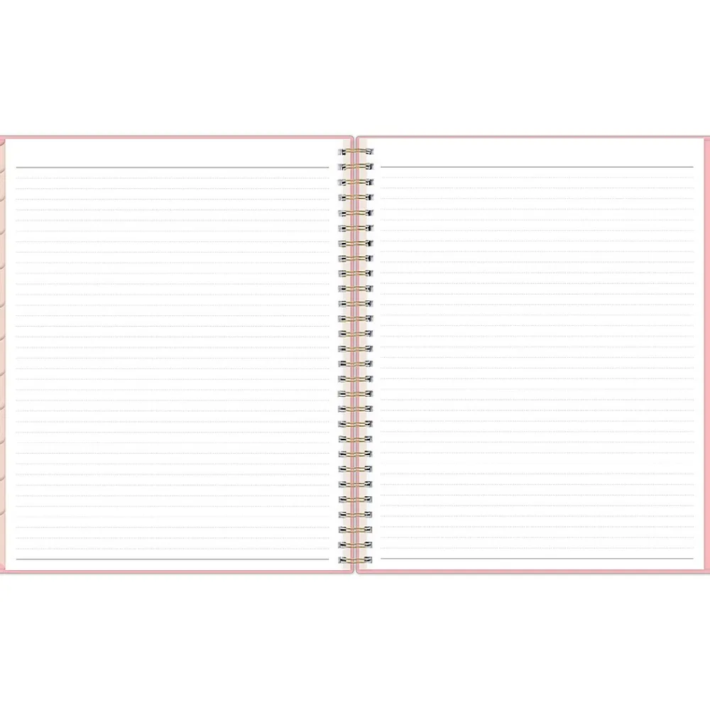 Academic Planners|Blue Sky 2024-2025 Ivory Paper Co Flamingo Pink 8" x 10" Academic Monthly Planner, Plastic Cover (146896)