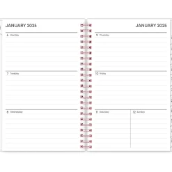 2025 Planners|Blue Sky 2025 Joselyn 5" x 8" Weekly & Monthly Planner, Plastic Cover, Multicolor (110396-25)