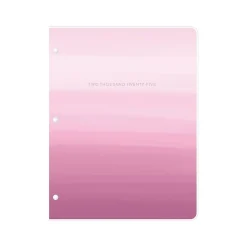 2025 Planners|Blue Sky 2025 Juno 8.5" x 11" Monthly Planner, Plastic Cover, Pink (152266)