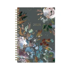 2025 Planners|Blue Sky 2025 Kelly Ventura Midnight Garden 5" x 8" Weekly & Monthly Planner, Plastic Cover, Multicolor (140946-25)