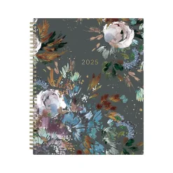 2025 Planners|Blue Sky 2025 Kelly Ventura Midnight Garden 8.5" x 11" Weekly & Monthly Planner, Plastic Cover, Multicolor (140944-25)
