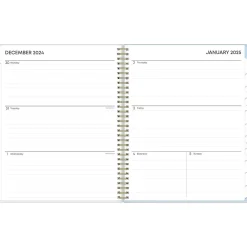 2025 Planners|Blue Sky 2025 Kiera Blue 8.5" x 11" Weekly & Monthly Planner, Plastic Cover, Multicolor (152467)