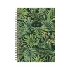 2025 Planners|Blue Sky 2025 Laina Dark 5" x 8" Weekly & Monthly Planner, Plastic Cover, Green/Black (148233)