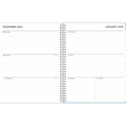 2025 Planners|Blue Sky 2025 Larah Blue 8.5" x 11" Weekly & Monthly Planner, Plastic Cover, Multicolor (152263)