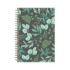 2025 Planners|Blue Sky 2025 Leafy Lounge 5" x 8" Weekly & Monthly Planner, Plastic Cover, Green/Gray (147931)