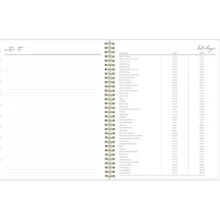 2025 Planners|Blue Sky 2025 Life-Note It Leah 8.5