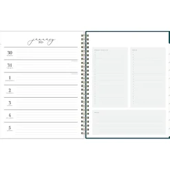 2025 Planners|Blue Sky 2025 Life-Note It Marina 7" x 9" Weekly & Monthly Planner, Plastic Cover, Blue (139480-25)