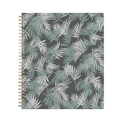 2025 Planners|Blue Sky 2025 Lolani 8" x 10" Monthly Planner, Plastic Cover, Green/Gray (147966)