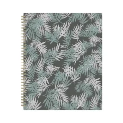 2025 Planners|Blue Sky 2025 Lolani 8.5" x 11" Weekly & Monthly Planner, Plastic Cover, Green/Gray (147968)