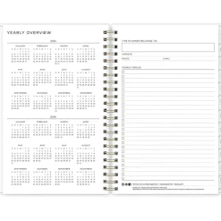 2025 Planners|Blue Sky 2025 Marble Purple 5