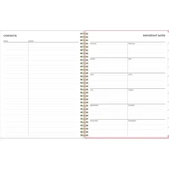 2025 Planners|Blue Sky 2025 Mimi Pink 8.5