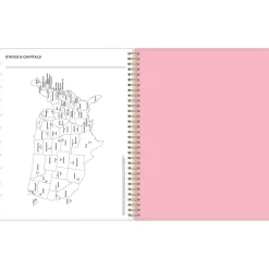 2025 Planners|Blue Sky 2025 Mimi Pink 8.5