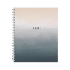 2025 Planners|Blue Sky 2025 Montauk 8.5" x 11" Weekly & Monthly Planner, Plastic Cover, Gray/Beige (133874-25)
