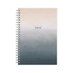 2025 Planners|Blue Sky 2025 Montauk 5" x 8" Weekly & Monthly Planner, Plastic Cover, Gray/Beige (133875-25)