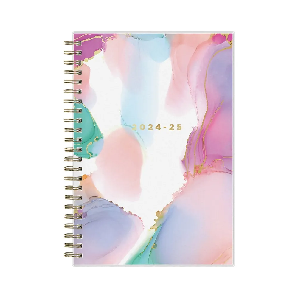 Academic Planners|Blue Sky 2024-2025 Multicolor Smoke 5" x 8" Academic Weekly & Monthly Planner (133682-A25)