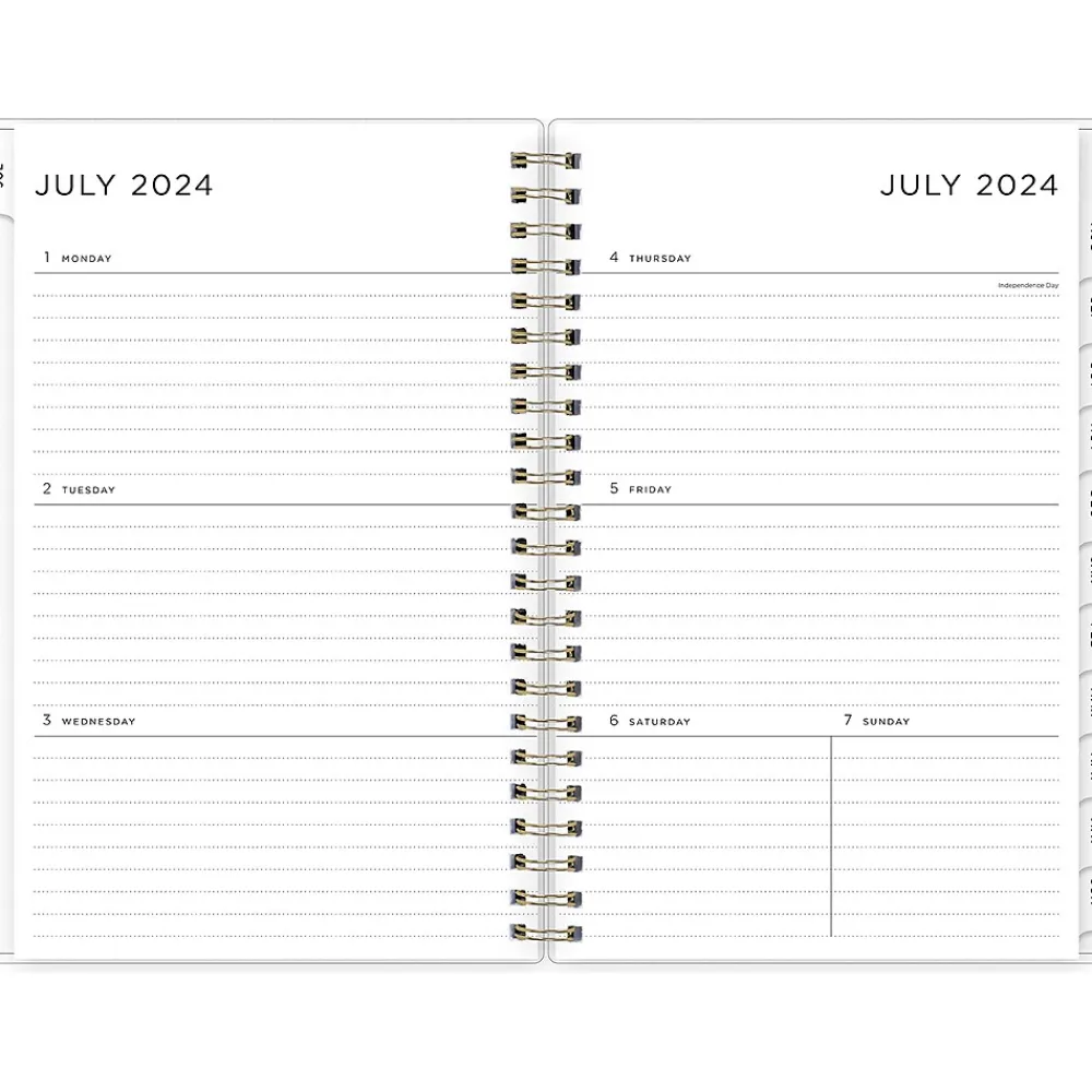 Academic Planners|Blue Sky 2024-2025 Multicolor Smoke 5" x 8" Academic Weekly & Monthly Planner (133682-A25)