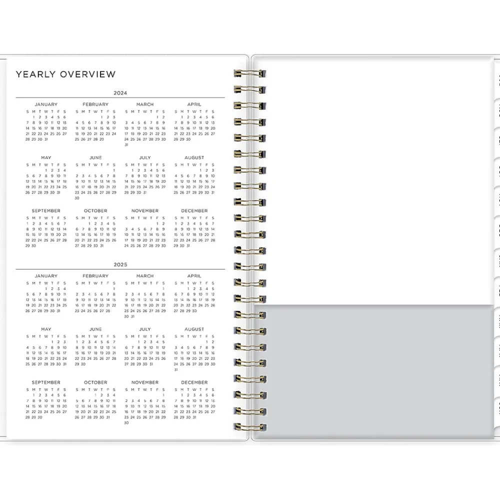 Academic Planners|Blue Sky 2024-2025 Multicolor Smoke 5" x 8" Academic Weekly & Monthly Planner (133682-A25)