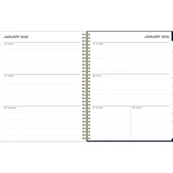 2025 Planners|Blue Sky 2025 Nightfall 8.5" x 11" Weekly & Monthly Planner, Plastic Cover, Multicolor (150545)