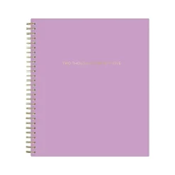 2025 Planners|Blue Sky 2025 Orchid 8" x 10" Monthly Planner, Plastic Cover, Purple (147941)