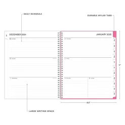 2025 Planners|Blue Sky 2025 Orchid 8.5